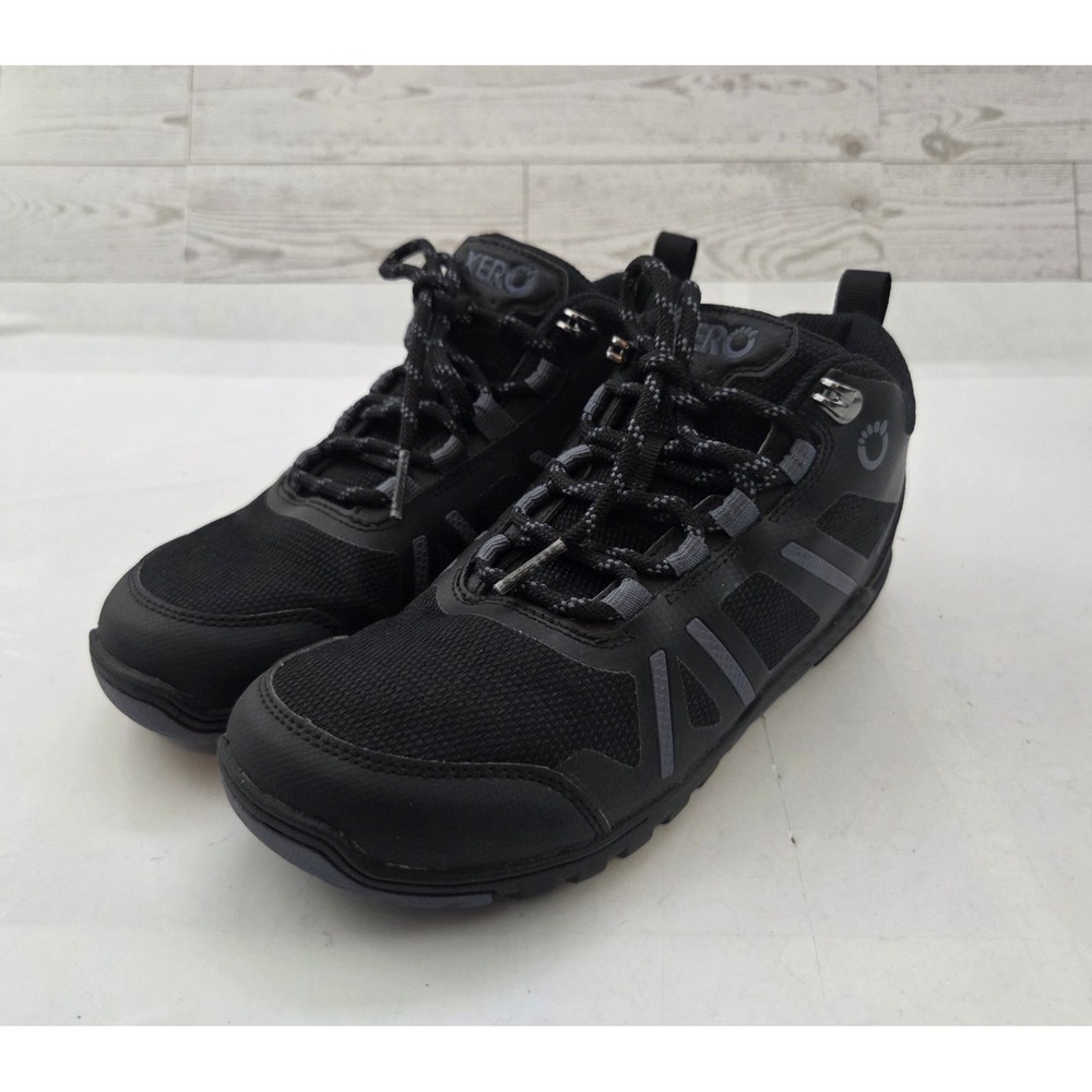 Xero Daylight Hiker Fusion Shoes Womens 6.5 Black Barefoot Trail Gorpcore